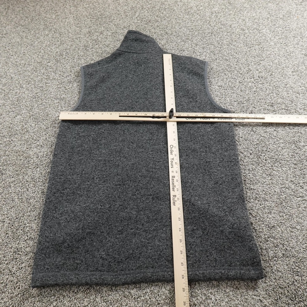 Eddie Bauer Vest Mens L Gray Fleece Full Zip Outdoor Hiking Casual Warm Trail - Picture 6 of 13